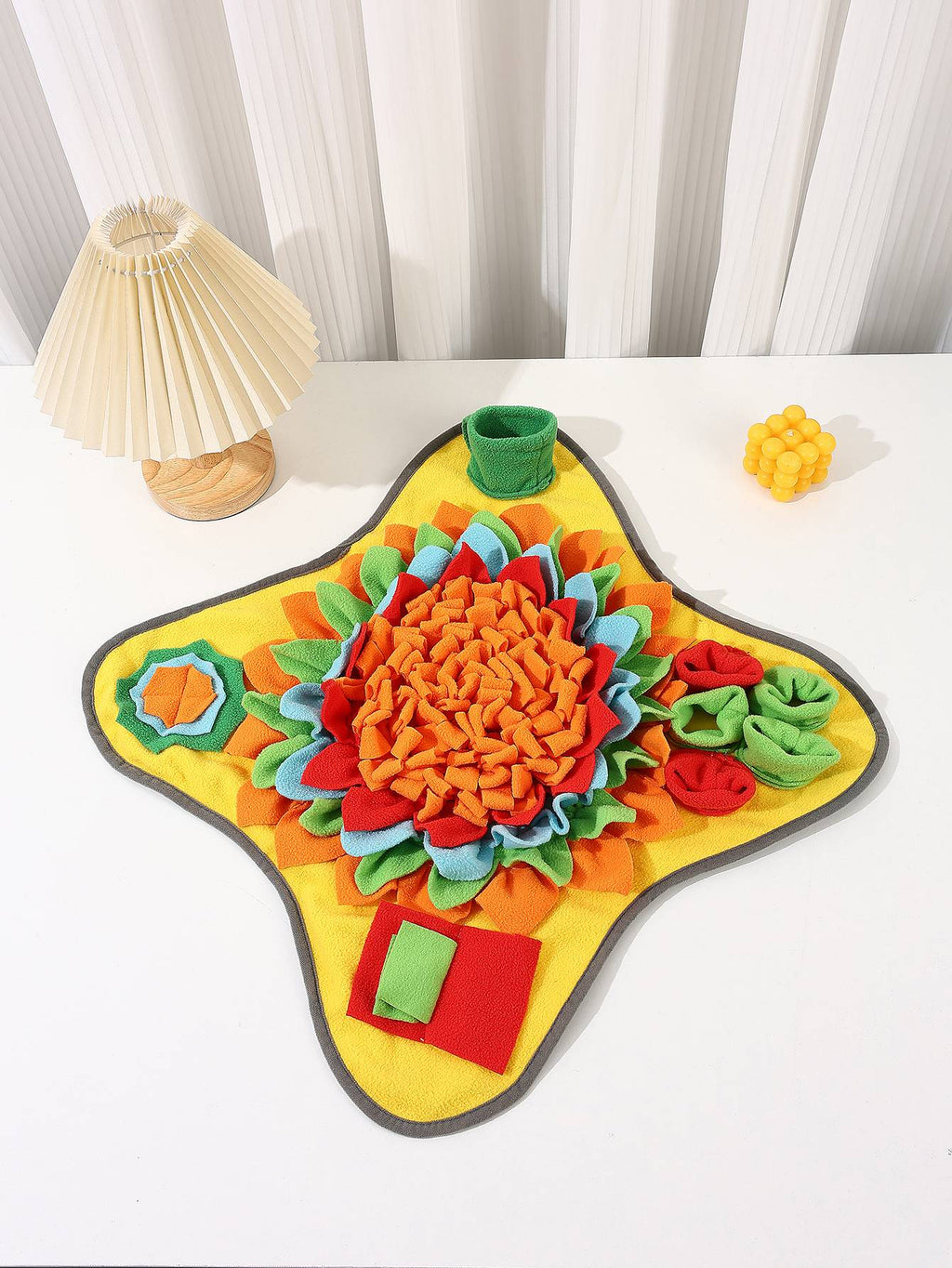 Buena calidad Estera de snuffle para mascotas para perros, rompecabezas de alimentación interactivo para comodidad y suavidad del aburrimiento