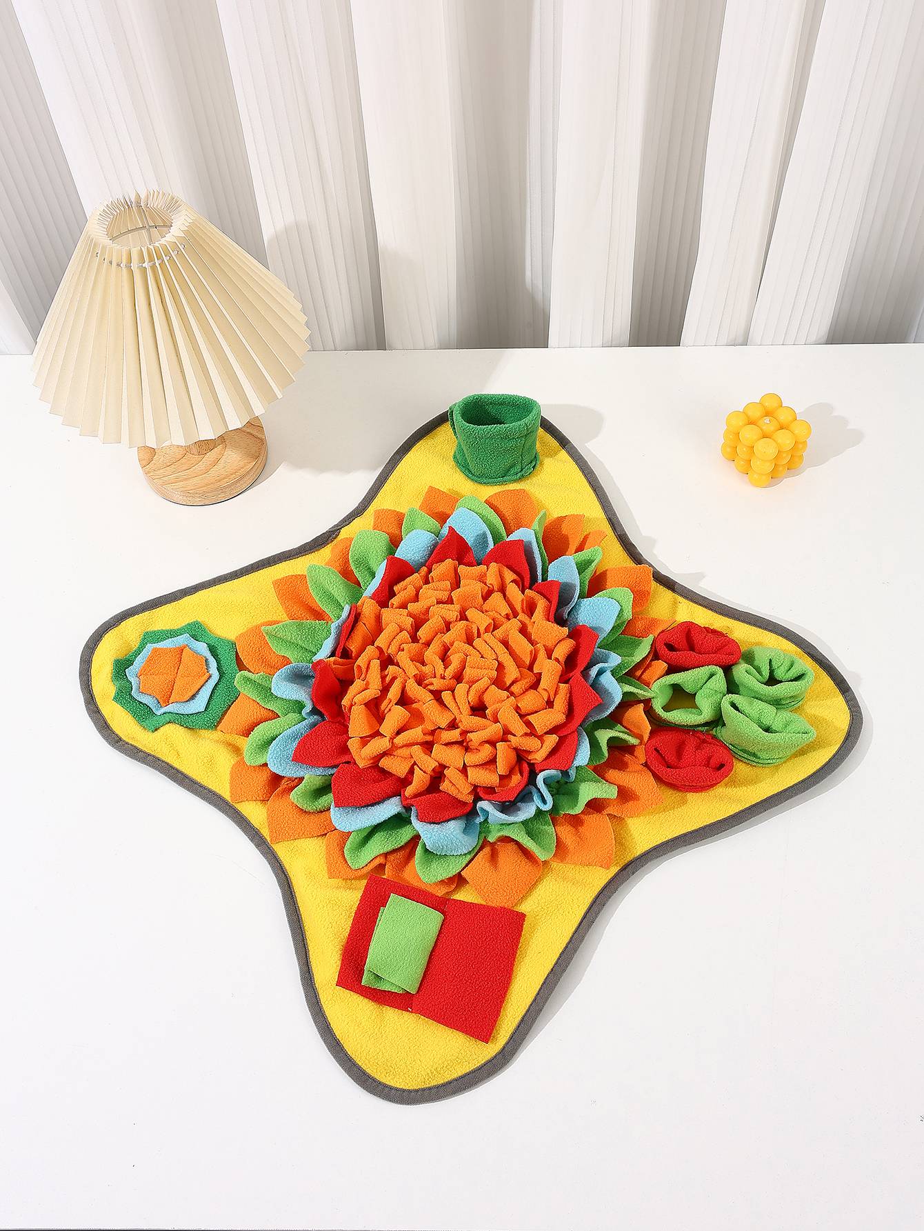 Buena calidad Estera de snuffle para mascotas para perros, rompecabezas de alimentación interactivo para comodidad y suavidad del aburrimiento