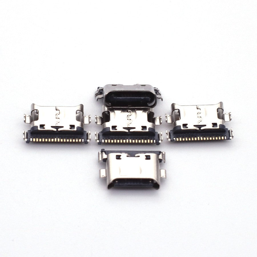 50 Uds. Conector de cargador de carga USB de 18 pines puerto Dock para Samsung Galaxy A51 A71 A21S A40S A50S A20 A30 A40 A50 A60 A70