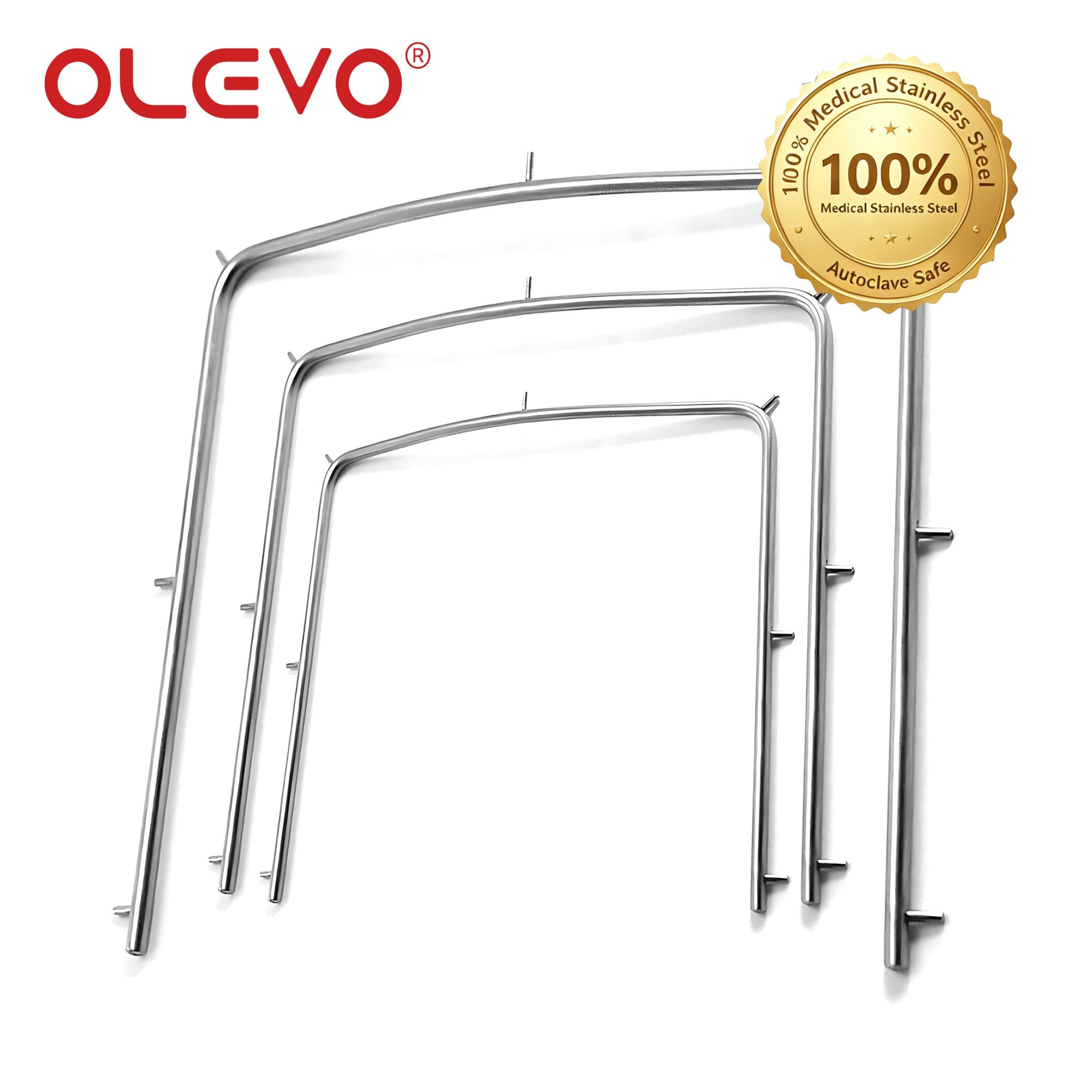 Juego de Abrazaderas para Dique de Goma Dental, Soporte de Acero Inoxidable Autoclavable, 1 Pieza, Pinzas Quirúrgicas, Herramientas e Instrumentos de Odontología