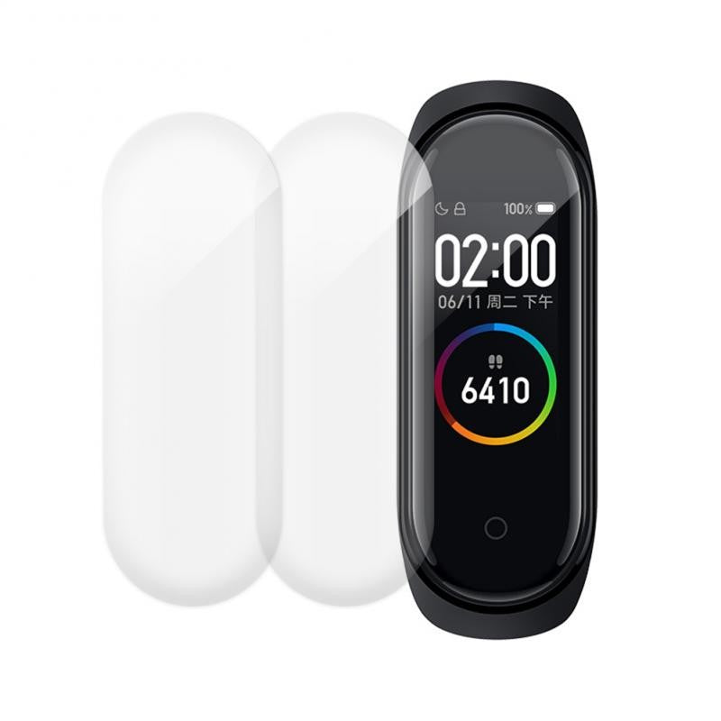 Película de hidrogel para Xiaomi Mi Band 8, Protector de pantalla en Xiomi Mi band 8 7 Pro 6 5 4 3, películas protectoras suaves, no de vidrio, 5 uds.