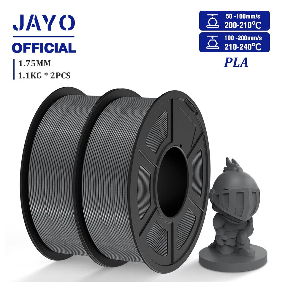Filamento de impresora 3D JAYO PLA/PETG/SILK/TPU/ABS 1,75mm 2 rollos de materiales de impresión 3D para impresora 3D envío gratis