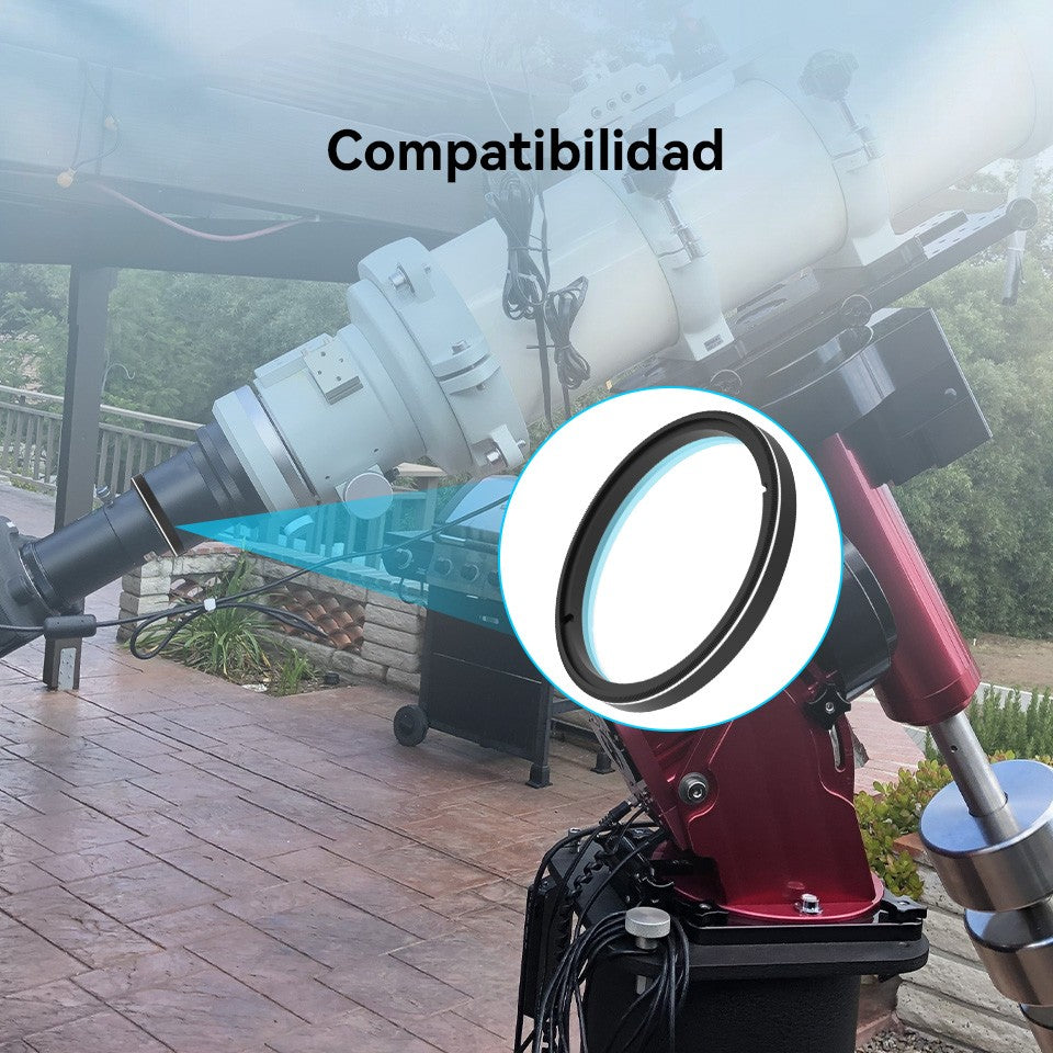 Svbony SV227 filtro de 2/1,25 pulgadas 5nmH-Alpha SII-CCD OIII-CCD banda estrecha para telescopio astronómico fotografía planetaria de espacio profundo
