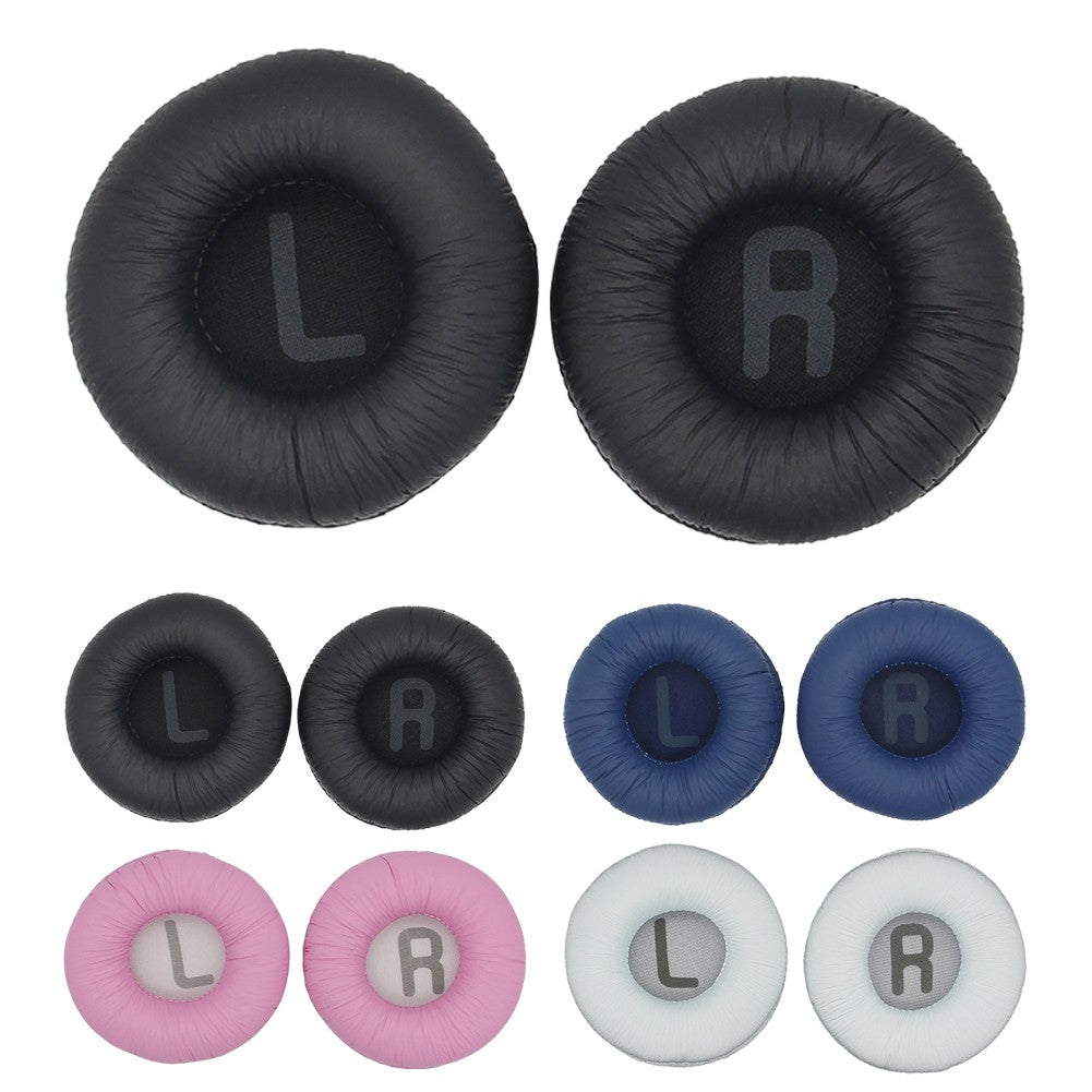 Almohadillas suaves para auriculares JBL Tune 500BT T450BT T600, almohadillas de espuma de cuero para los oídos, reemplazo de cojín, 1 par