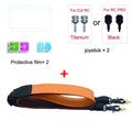 Cordón de control remoto para DJI RC/RC 2/RC PRO, correa ajustable para el cuello con correas para colgar pantalla para Mini 3/3Pro/Mavic 3/Air 3