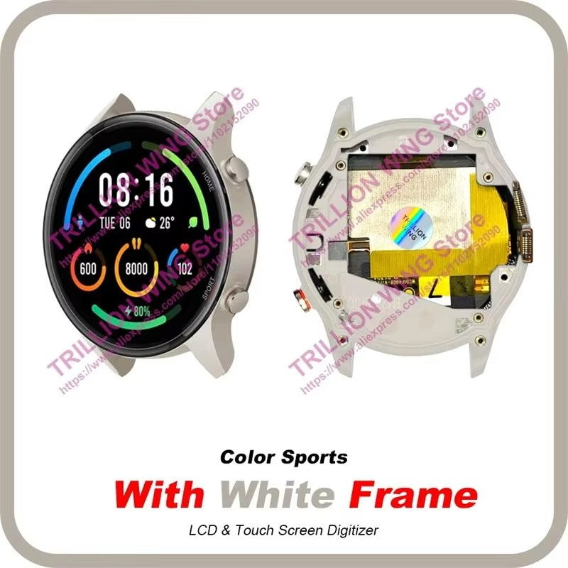 Pantalla LCD AMOLED Original para Xiaomi Mi Watch Color versión deportiva XMWTCL02 piezas de repuesto de pantalla táctil XMWTCL02