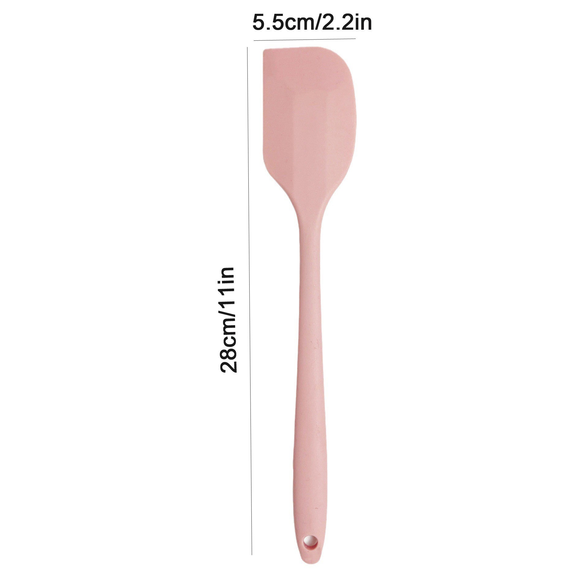 Espátula de crema de silicona antiadherente, herramientas de cocina resistentes al calor para hornear pasteles DIY