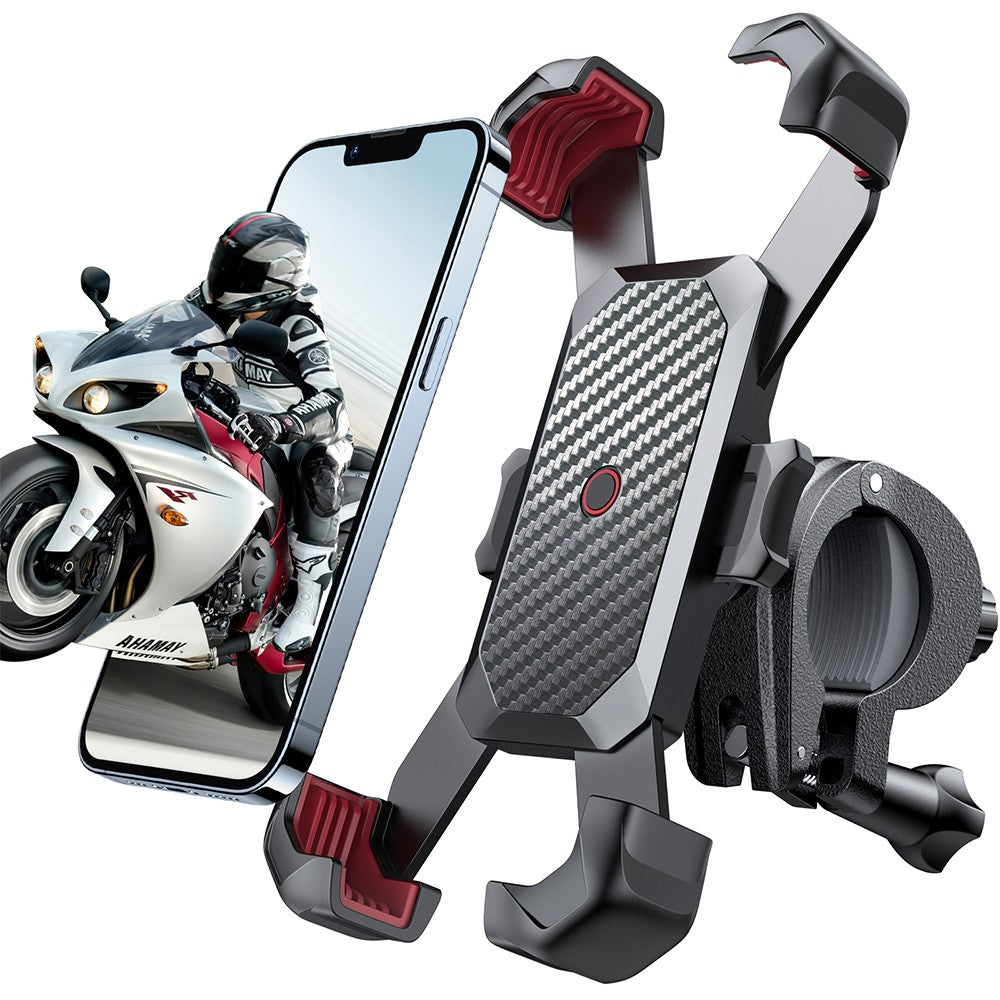 Joyroom Soporte universal para teléfono de bicicleta para teléfono móvil de 4,7-7 pulgadas 360 ° Ver soporte para teléfono de bicicleta soporte a prueba de golpes JR-ZS288