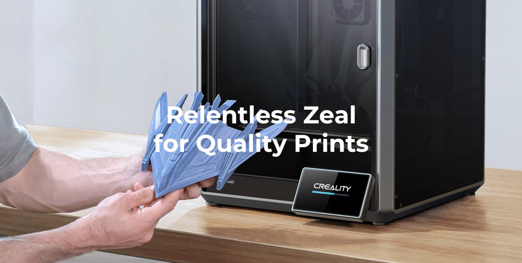 Creality-impresora 3D k1/K1MAX /K1C, extrusora de accionamiento directo de doble engranaje, velocidad de impresión Hotend de flujo máximo de 32mm, 600 MM/S