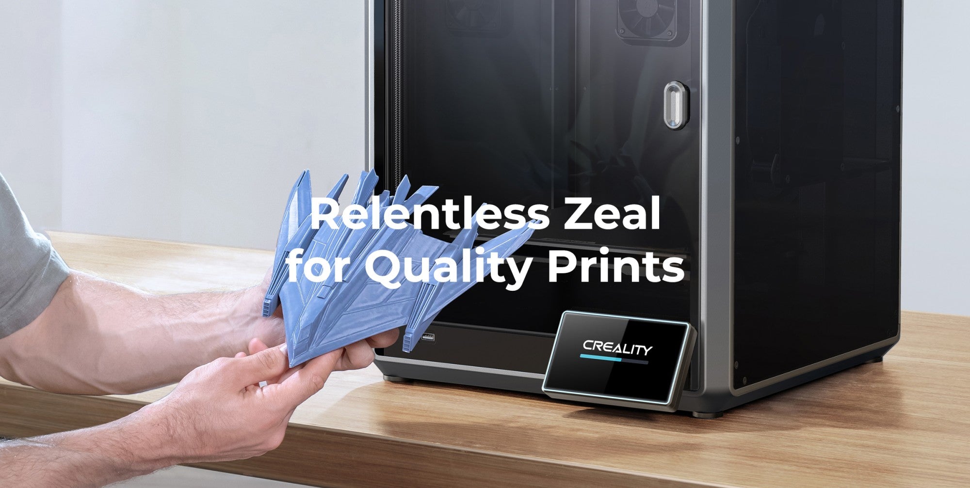 Creality-impresora 3D k1/K1MAX /K1C, extrusora de accionamiento directo de doble engranaje, velocidad de impresión Hotend de flujo máximo de 32mm, 600 MM/S