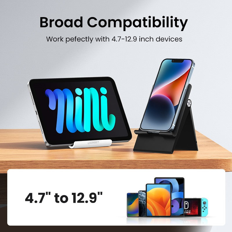 UGREEN-soporte plegable ajustable para teléfono móvil, base de escritorio para iPhone 11 Pro Max SE 8 7