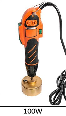 ZONESUN Máquina taponadora manual Taponadora de botellas de aceite de humo de plástico con tornillo (10-30 mm)