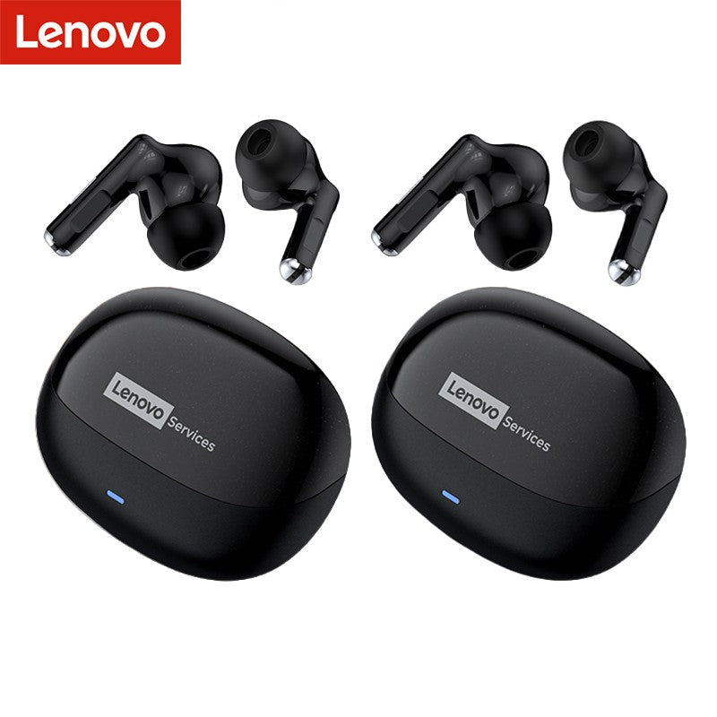 Auriculares Inalámbricos Lenovo LE257 con Bluetooth 6.0, Sonido HiFi, Cancelación de Ruido ENC, Auriculares TWS para Juegos y Deportes con Micrófono