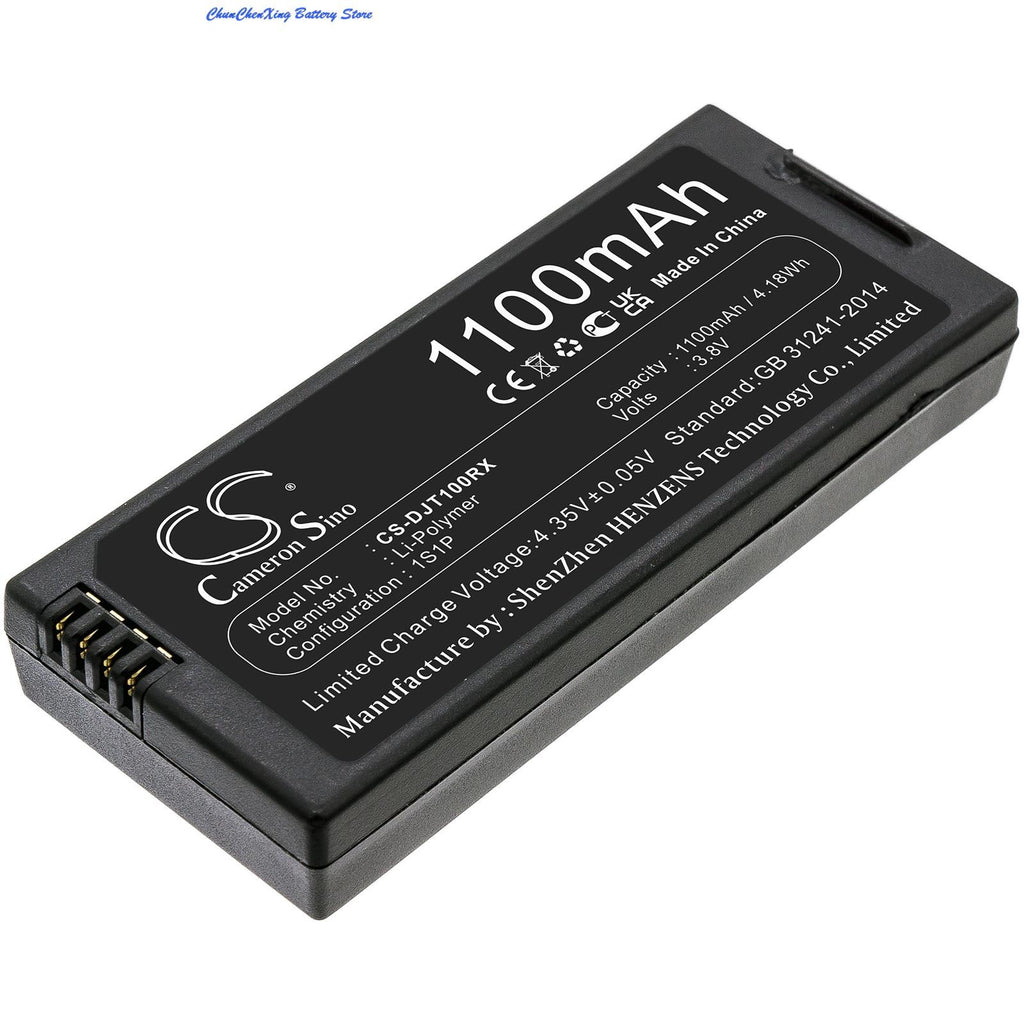 Cameron Sino 3.8V 1100mAh Drones Batería T01 para DJI Tello