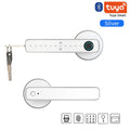 Cerradura Inteligente XSDTS con Manija, Huella Dactilar, Tarjeta, Teclado Digital y Entrada con Llave Electrónica para Brasil Sin Impuestos