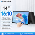 VCHANCE-Monitor portátil de 14 pulgadas, pantalla táctil FHD de 1920x1200p, pantalla de viaje compatible con HDMI para ordenador portátil, teléfono, Xbox Switch PS4/5