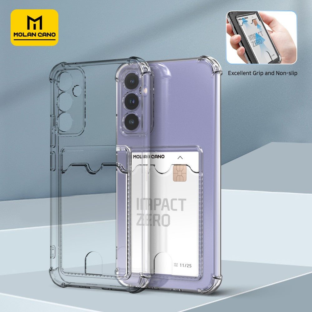 Funda tipo billetera de TPU suave transparente a prueba de golpes para Samsung Galaxy para Samsung S24 S23 S22 S21 Ultra Plus S20 FE Note tarjetero de bolsillo
