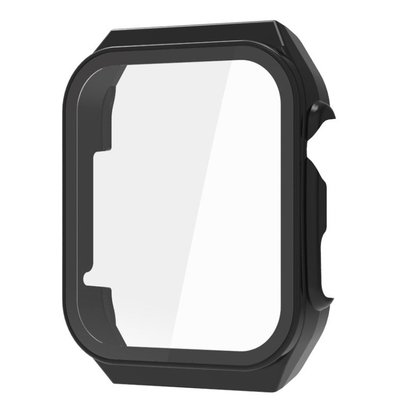 Carcasa de borde duro, película protectora de vidrio para pantalla, marco de reloj inteligente, funda protectora para reloj inteligente Haylou S8, accesorios