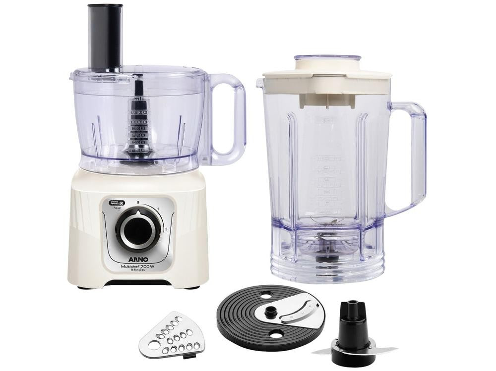 Arno-procesador de alimentos Multichef, 700W, marfil, MP62, 16 Functions-220V