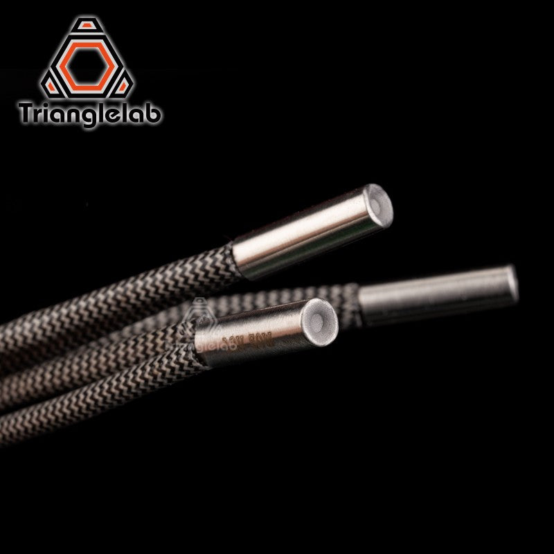 Cartucho Calefactor Trianglelab de 6*20MM 12V / 24V 50W con Cable de 100CM para Impresora 3D, para HOTEND V6 Volcano MK8 MK9