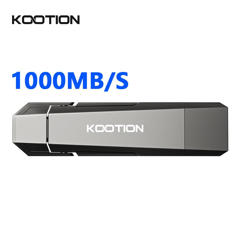 KOOTION U52 unidad de bolígrafo portátil de estado sólido USB 3,2 Gen 2 tipo C unidad Flash 1TB 512GB 256GB Pendrive SSD externo para PC iPhone