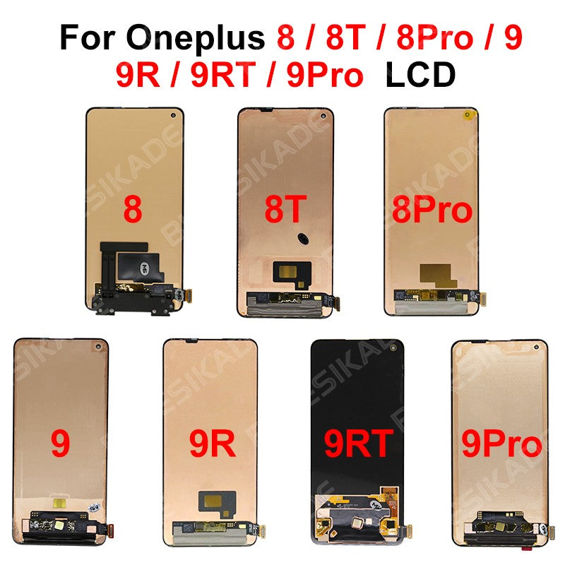 Calidad SUPER AMOLED LCD para OnePlus 5 5T 6 6T pantalla LCD Digitalizador de pantalla táctil para OnePlus 7T reemplazar piezas