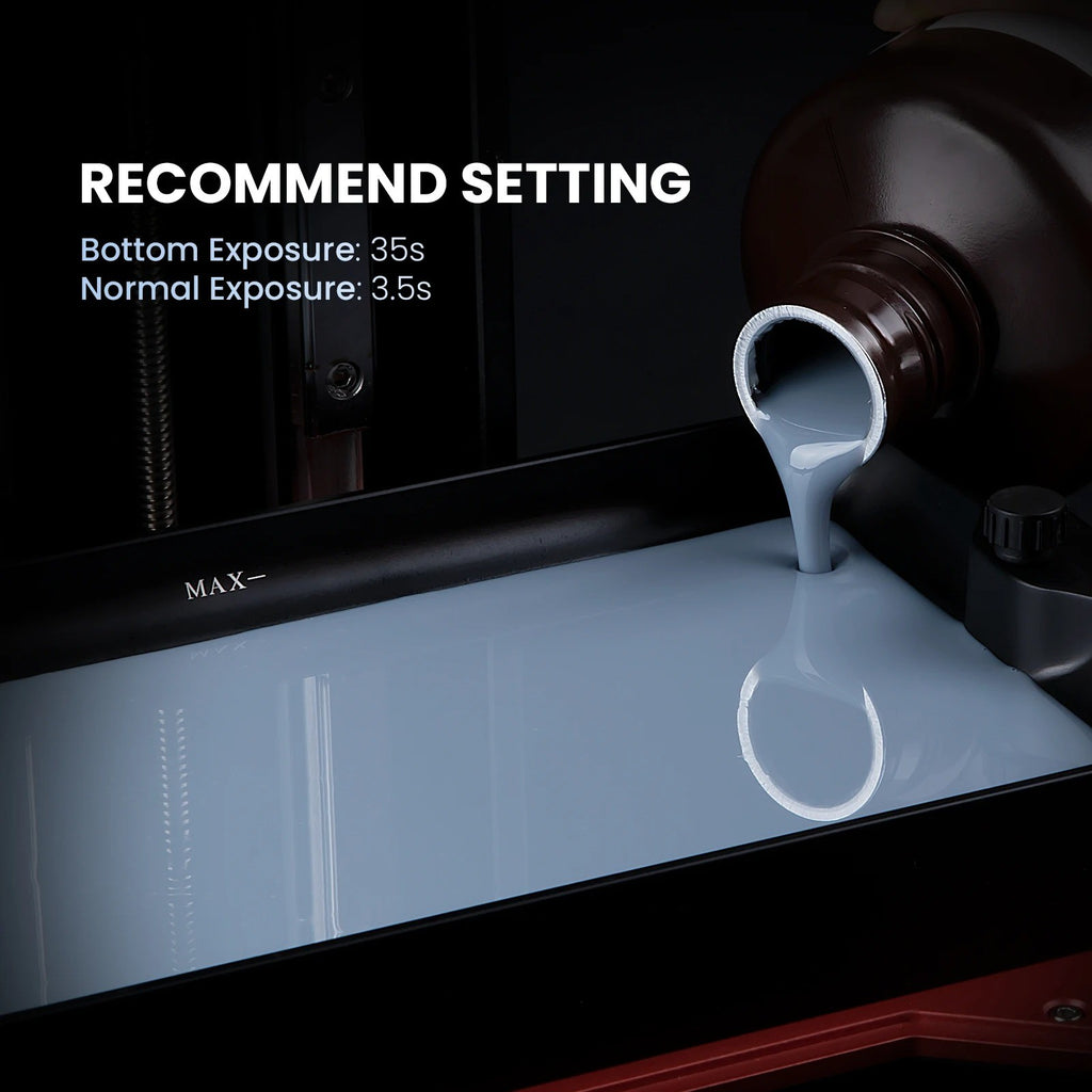 ELEGOO 2 uds/4 Uds 1KG juego de resina para impresora 3D LCD resina de curación UV 405nm resina fotopolímero estándar para impresión LCD 3D