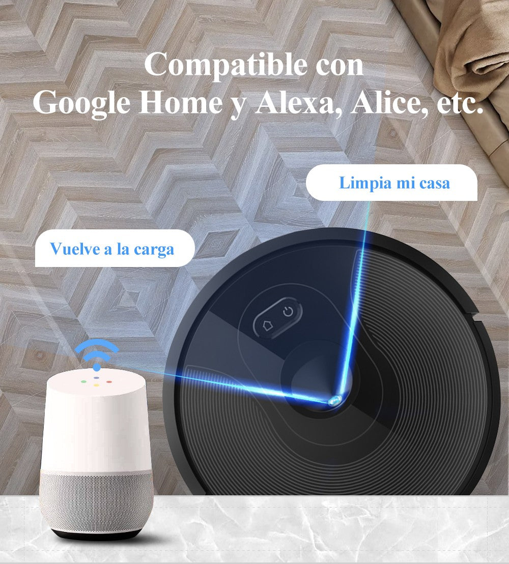 Robot aspirador ABIR X6PRO, sistema Smart Eye, aplicación No-Go Lines, línea Virtual APP, succión de 6000PA, fregona húmeda inteligente para el hogar