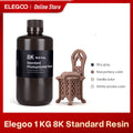 ELEGOO 8K Resina de impresora 3D 405nm Resina de fotopolímero estándar Resina de curación UV Ideal para impresora 3D SATURN 2 8K Gris espacial 1000g