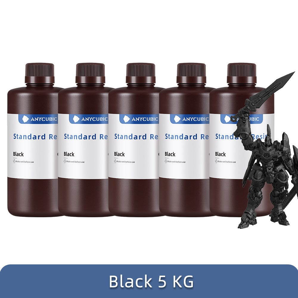 ANYCUBIC-impresora 3D de resina estándar, alta precisión, 405nm, resina de curado UV, impresión LCD 3D, materiales de resina UV para Photon Mono