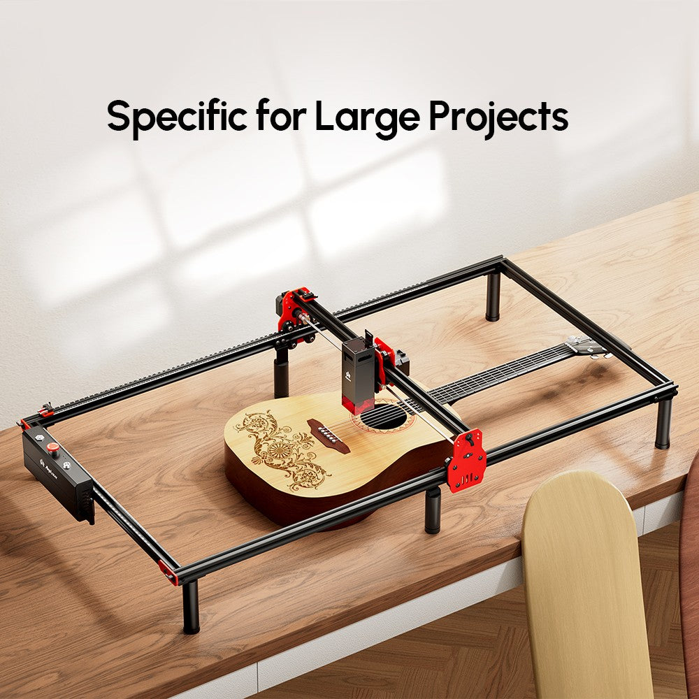 AlgoLaser KIT DIY 5.5W Máquina de Grabado Láser de Escritorio Inteligente de Nivel Básico con Control WiFi y Offline para Madera, Acrílico, Cuero y Manualidades DIY