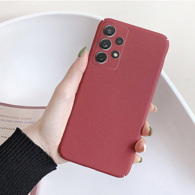 Funda ultrafina mate de piedra arenisca para Samsung Galaxy A17 A55 A54 A53 S26 S25 S22 S23 S24 Ultra Plus, funda rígida de PC a prueba de golpes