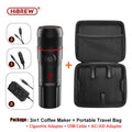 HiBREW Máquina de Café Portátil para Coche y Hogar, Cafetera de Expreso, Compatible con Cápsulas Dolce Nespresso y Café Molido, CC de 12 V, Dispositivo H4