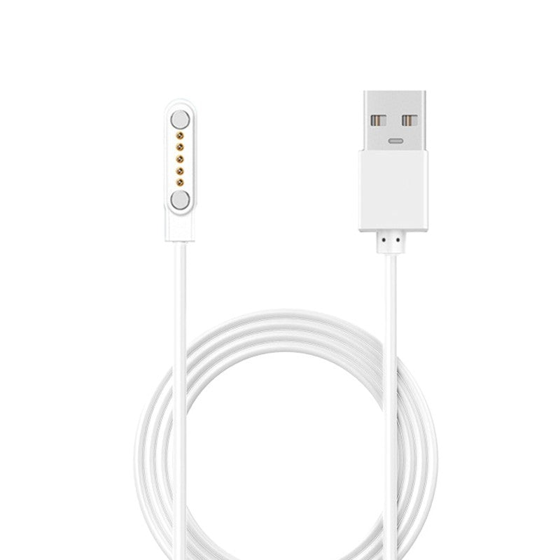 Cable cargador Universal estable adecuado para Smartwatch 5 pines y 12mm, Cable carga USB, adaptador corriente succión magnética