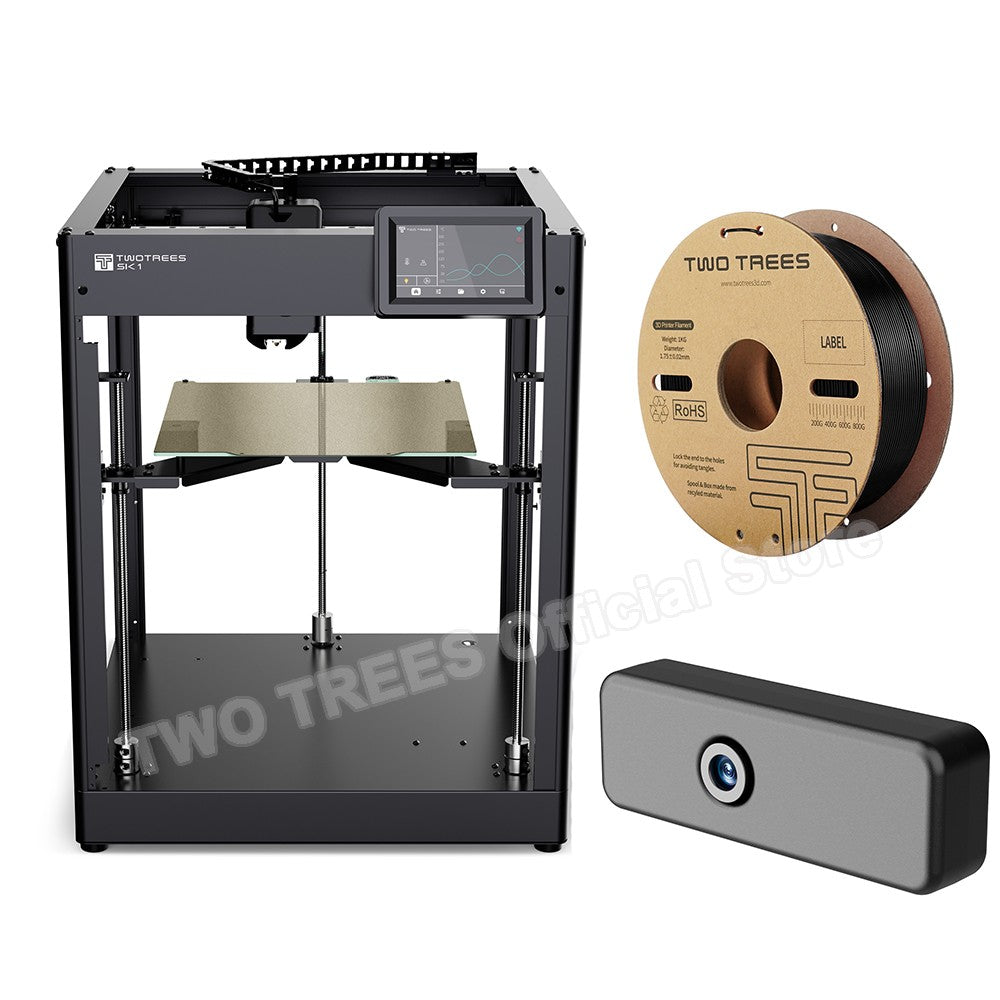 TwoTrees SK1 700 mm/s Klipper impresora 3D CoreXY con pantalla táctil a Color de nivelación automática impresión de alta velocidad impresora 3D FDM
