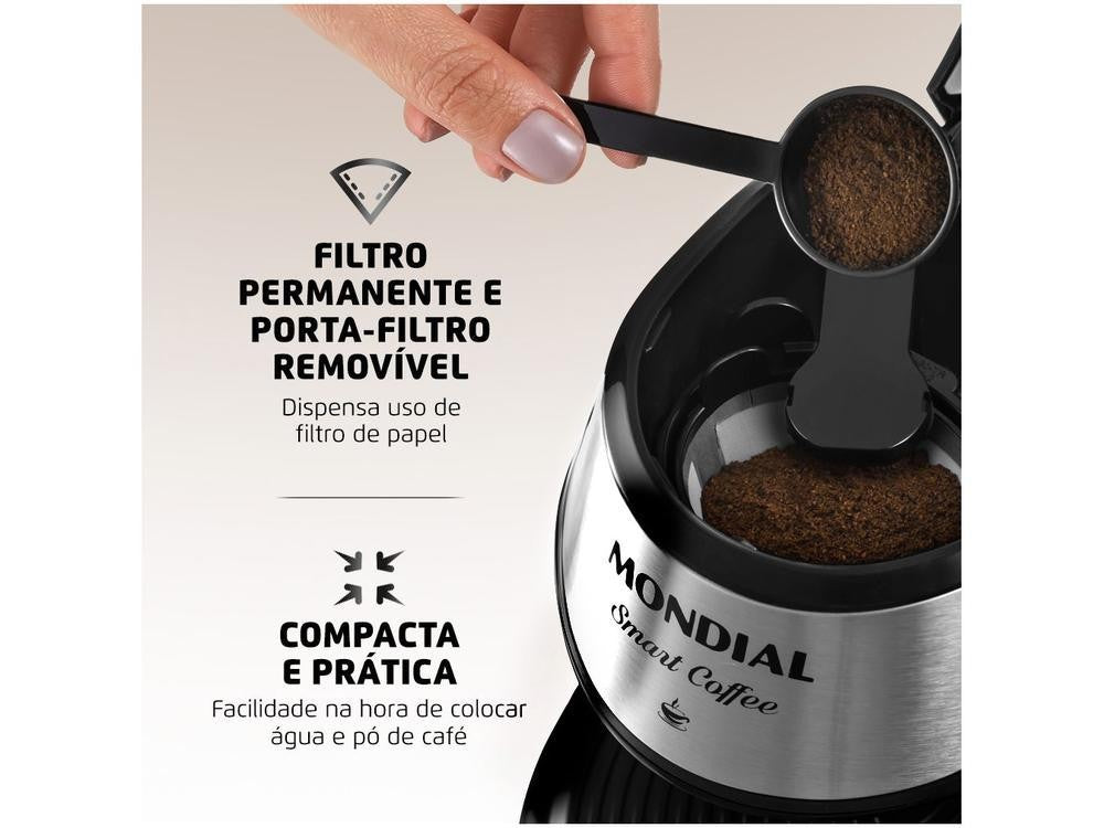 Cafetera eléctrica Mondial, C-42-2X-BI