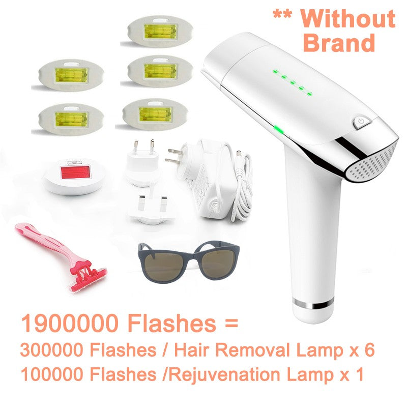 Lescolton 2in1 de depilación láser IPL máquina depiladora láser depilación permanente Bikini Trimmer eléctrico depilador un láser