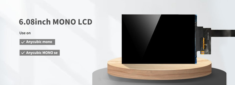 Chitusystems Pantalla LCD MONO de 6,08 pulgadas 1620 × 2560 para Anycubic Photon Mono/Mono SE