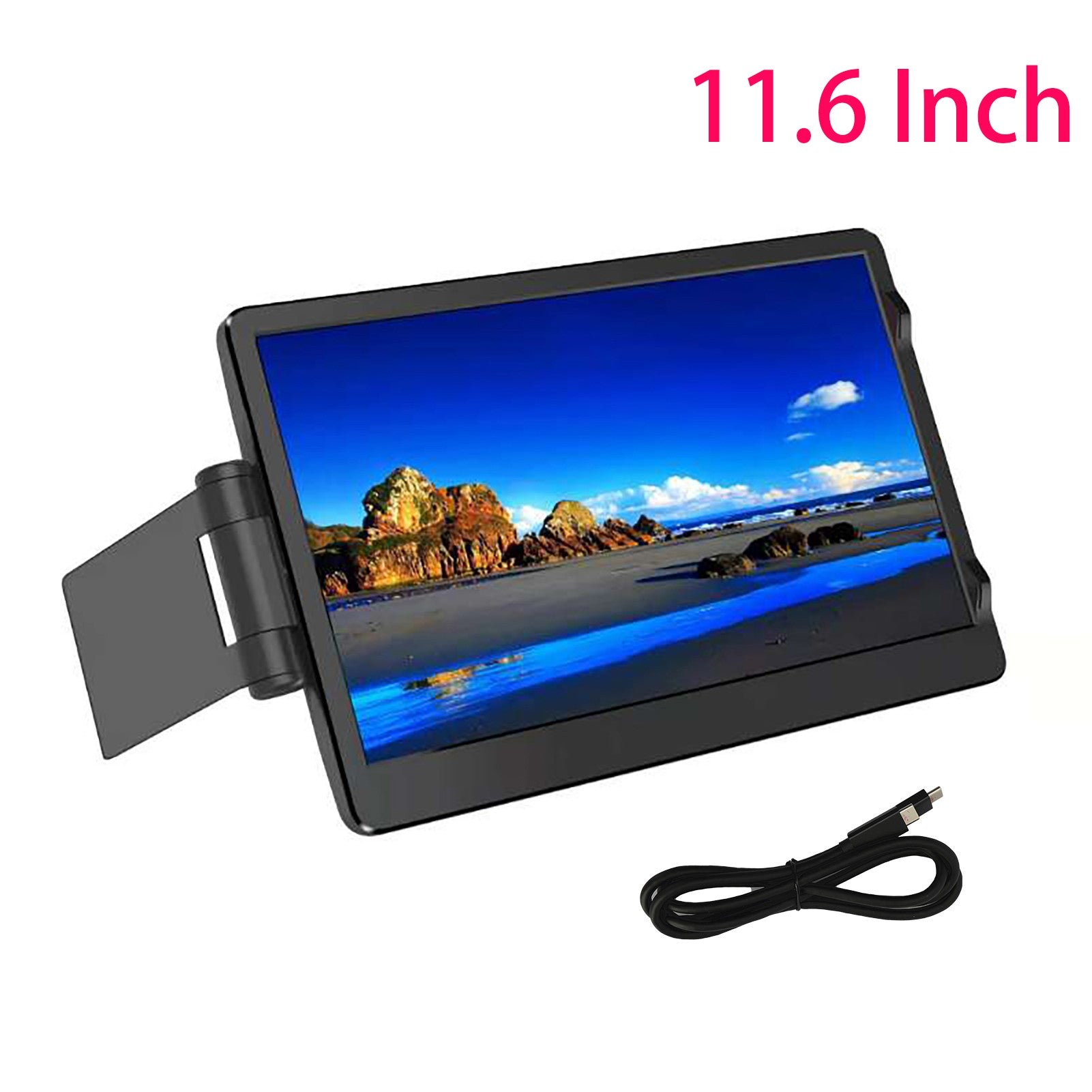 Monitor LCD para ordenador portátil de 14 y 6 pulgadas, pantalla plegable para conferencias, oficina, tipo C, interruptor de teléfono, Panel de Monitor para juegos PS4/5