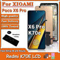 Pantalla AMOLED de 6.67' para Xiaomi Poco X6 Pro X6Pro 5G 2311DRK48G LCD con Digitalizador de Pantalla Táctil para Redmi K70E K70e 2311DRK48C