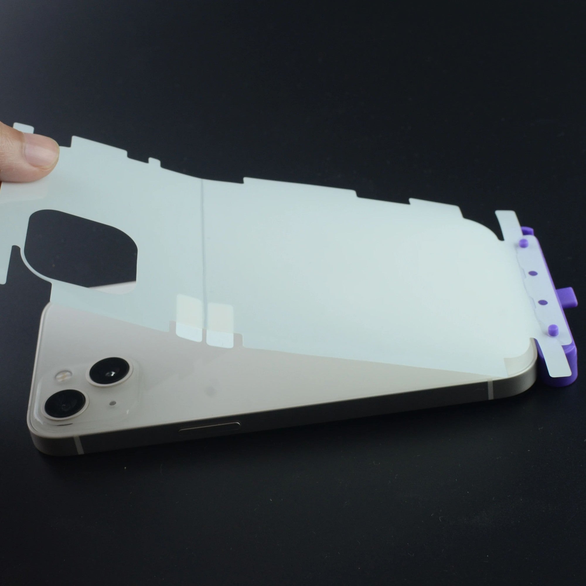 3 uds película protectora trasera de hidrogel para iPhone 16 15 12 13 14 pro max 12Mini 13Mini cubierta protectora de pantalla trasera bordes laterales