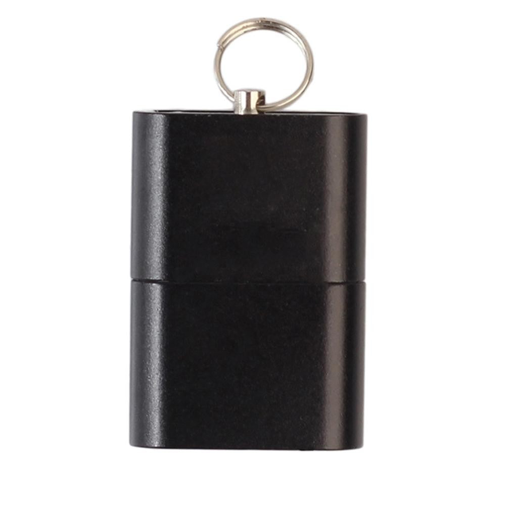 Mini adaptador de lector de tarjetas de memoria, aleación de aluminio, ultrafino, 480 Mbps, USB 2,0 T Flash, TF, Micro SD