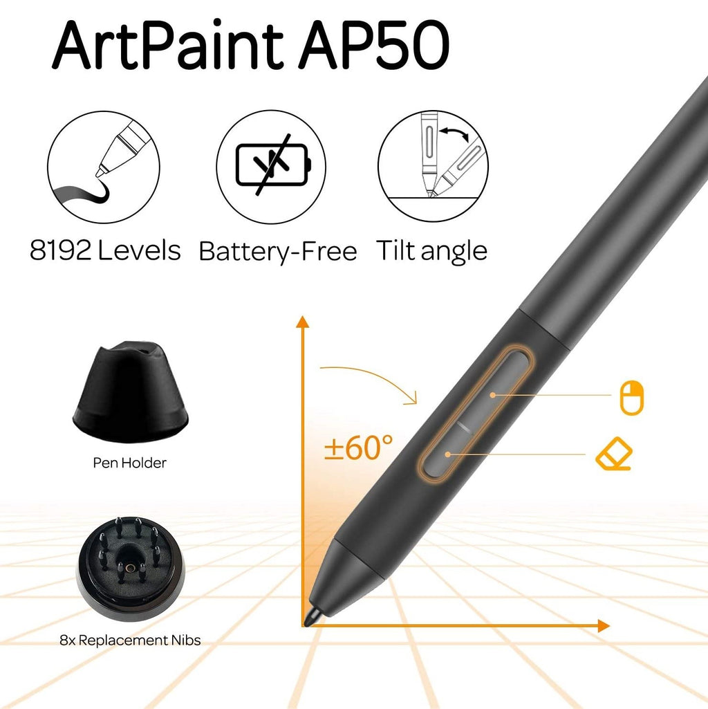Pantalla gráfica GAOMON PD156PRO para dibujo, pantalla IPS HD totalmente laminada de 15,6 pulgadas con bolígrafo sin batería de 8192 niveles