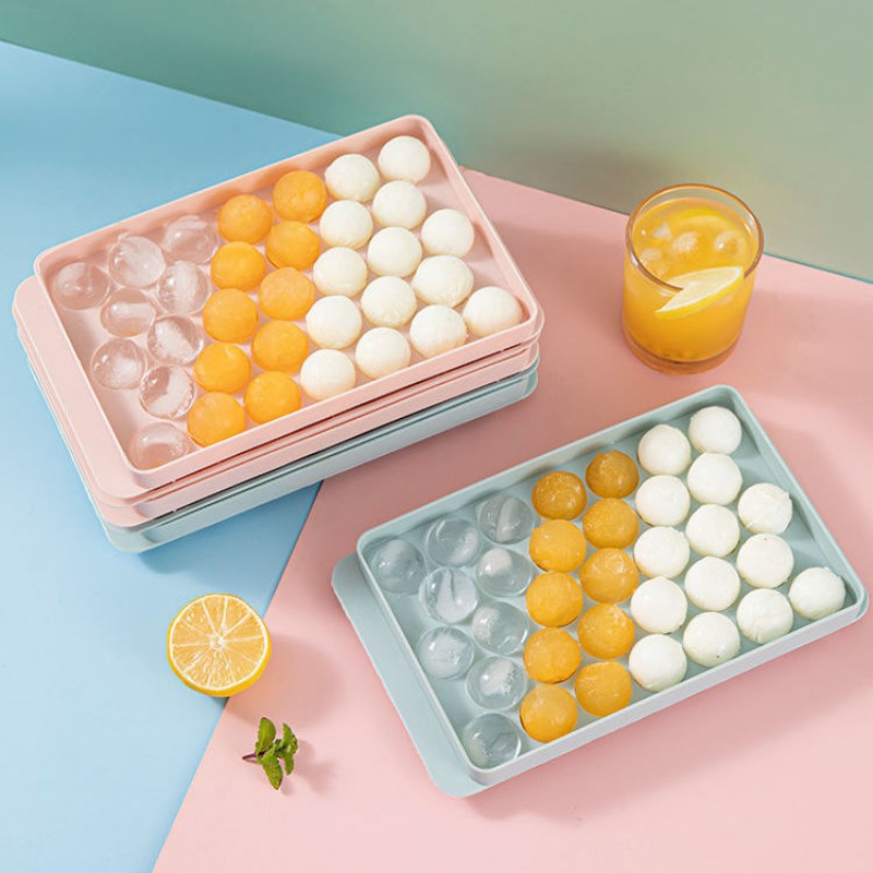 33 molde de PP para Hockey sobre hielo, bola de whisky congelada, bandeja para cubitos de hielo, caja para hacer piruletas, regalos, accesorios de herramientas de cocina
