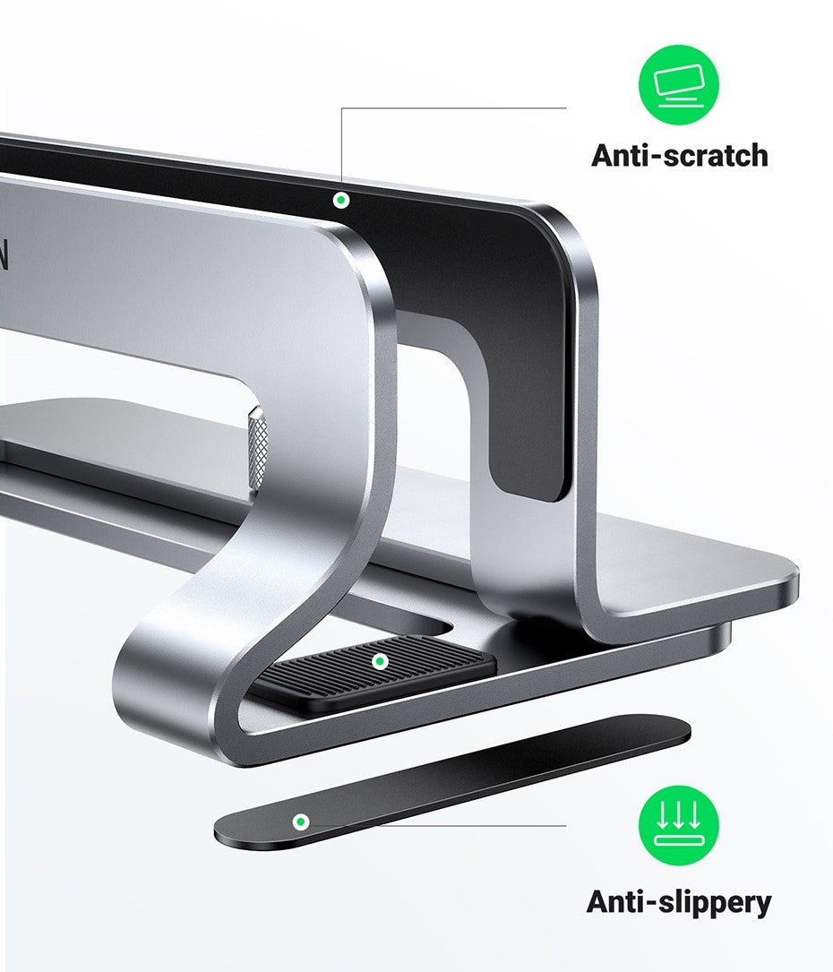 Soporte Vertical para ordenador portátil UGREEN para MacBook Air Pro, soporte plegable de aluminio para portátil, soporte para tableta MacBook Pro