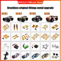 SCY 16101 16102 16103 16201 16101 Pro JJRC Q130 Pro RC coche 1:16 piezas de repuesto de Metal mejoradas en oro modelo 4WD/piezas de repuesto originales