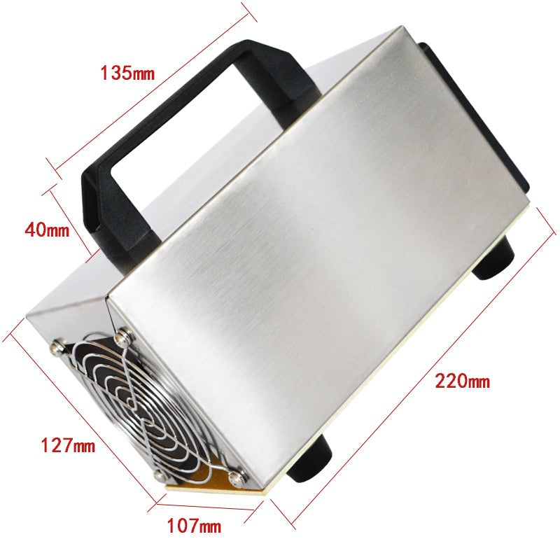 ATWFS-purificador de aire generador de Ozono, limpiador de aire, desinfección, esterilización, ozonizador, limpieza de formaldehído, 220V, 60g/48g