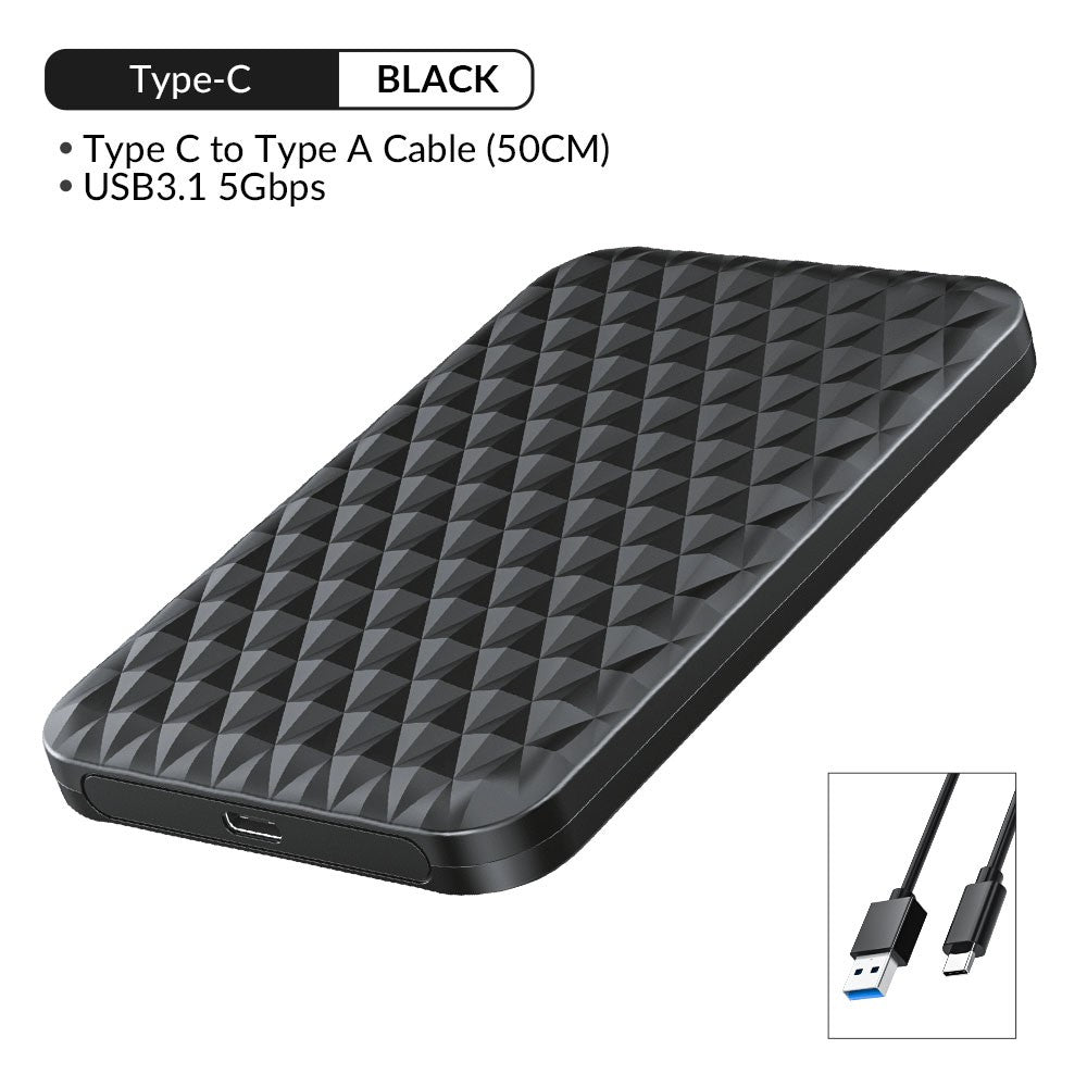 ORICO HDD externo 2,5 "funda HDD USB 3,0 a SATA 5Gbps funda de disco duro para 7-9.5mm 2,5 pulgadas SATA hd externo para PC