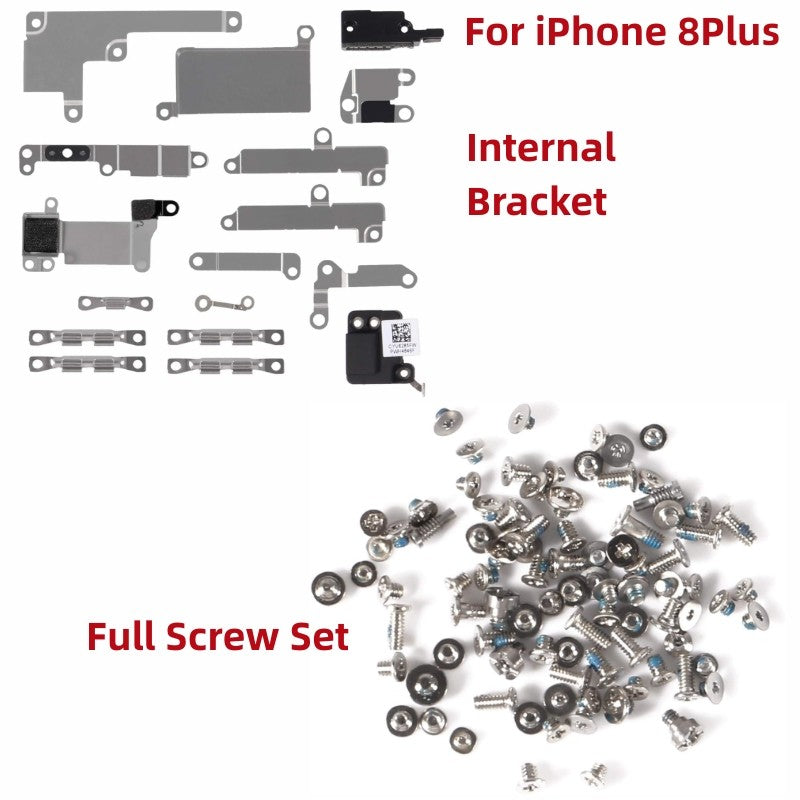Piezas de repuesto de soporte interno y juego completo de tornillos para iPhone 7 7Plus 8 8Plus X XR XSMAX 11 11PRO MAX 12 12PRO MAX 12Mini