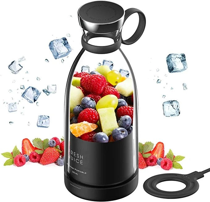 Exprimidor eléctrico portátil, minilicuadora Usb, extractores de frutas, batidos de alimentos, máquina multifunción para hacer jugo